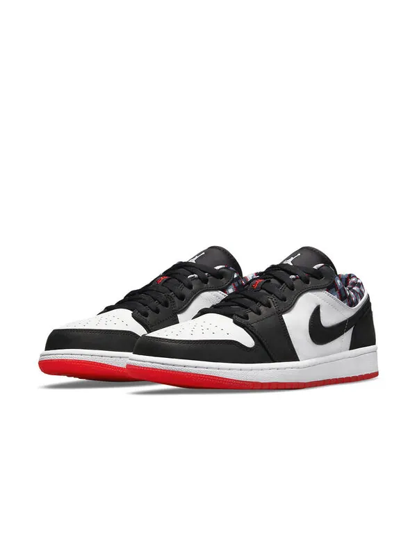 Кроссовки 1 низкие Air Jordan — изображение 3 из 4, черный/белый