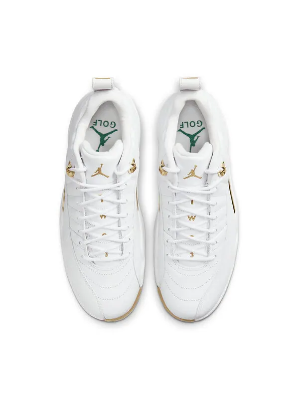 Кроссовки 12 low golf 'masters' Air Jordan — изображение 2 из 4, белый//зеленый/белый