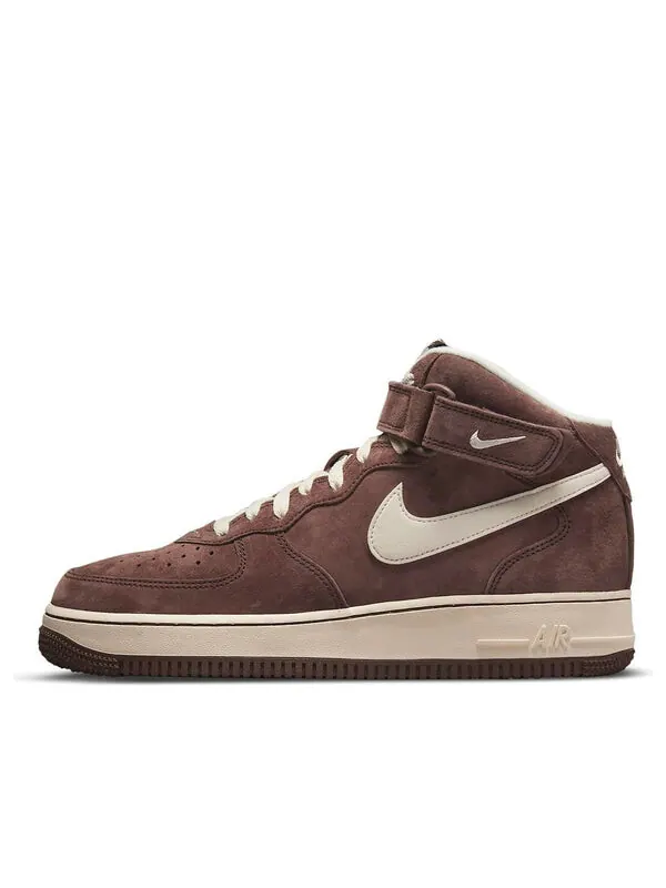 Кроссовки air force 1 mid Nike — изображение 1 из 4, коричневый