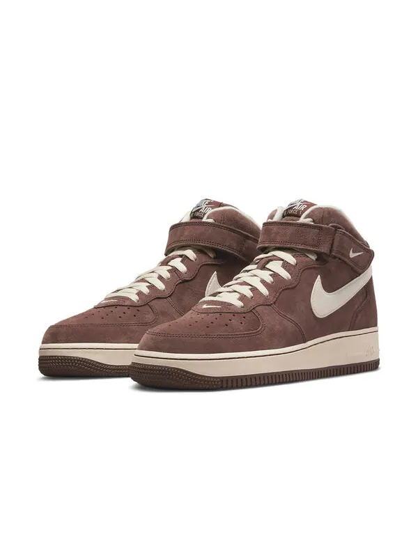 Кроссовки air force 1 mid Nike — изображение 3 из 4, коричневый