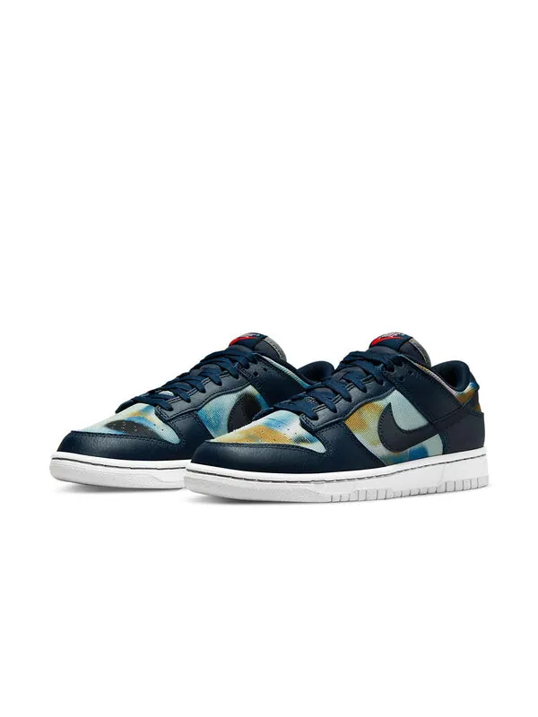 Кроссовки dunk low premium 'graffiti pack - obsidian' Nike — изображение 3 из 4, белый