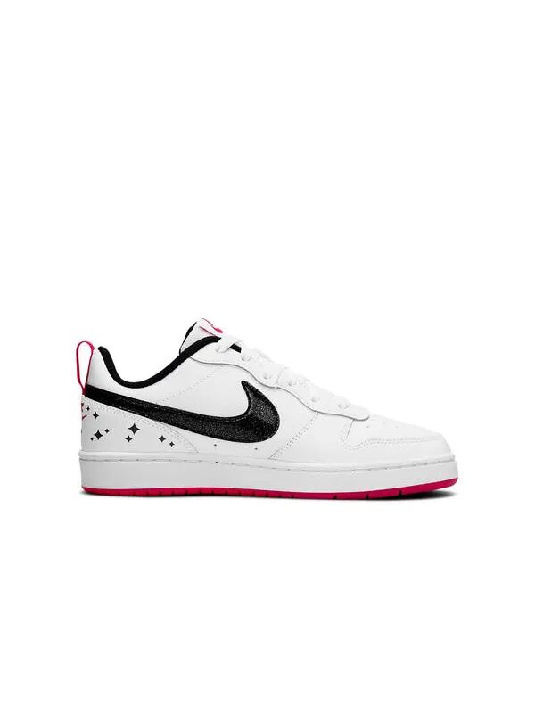 Кроссовки Court Borough Low 2 SE Nike — изображение 2 из 4, белый//черный