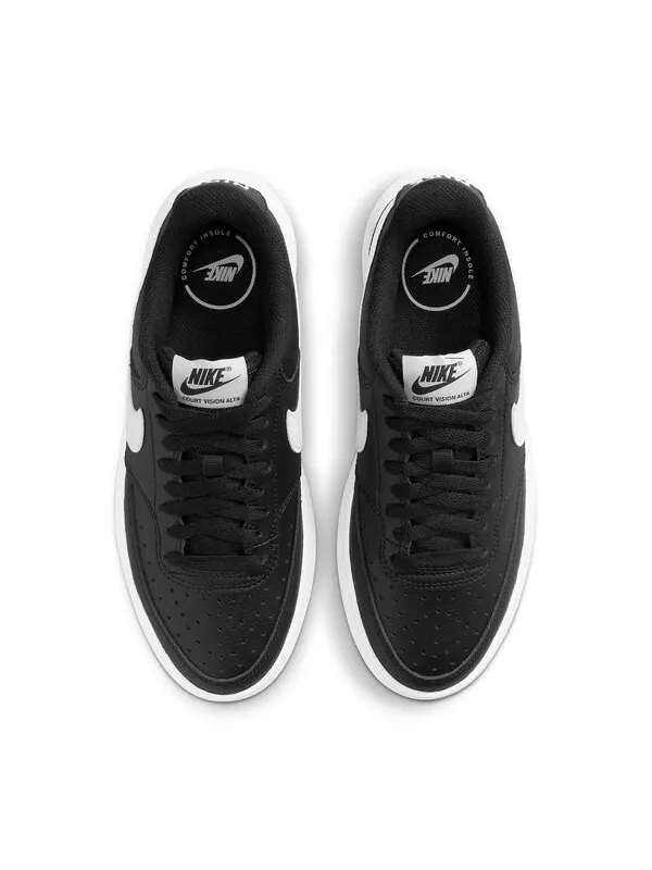 Кроссовки суд видение альта Nike — изображение 4 из 4, черный/белый