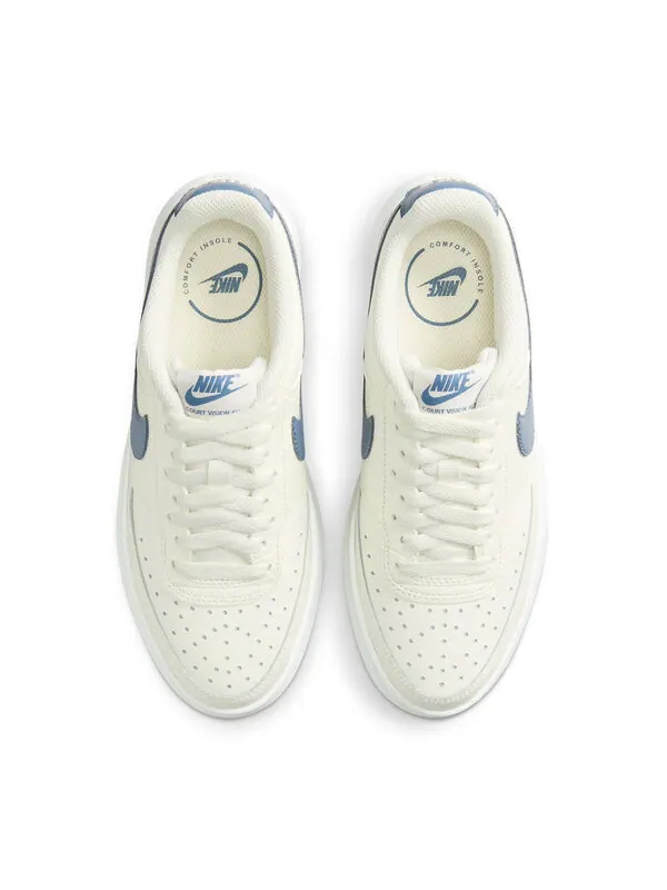 Кроссовки court vision alta 'sail diffused blue' Nike — изображение 4 из 4, синий