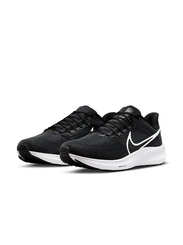 Кроссовки air zoom pegasus 39 extra wide 'black dark smoke grey' Nike — изображение 3 из 4, черный/белый