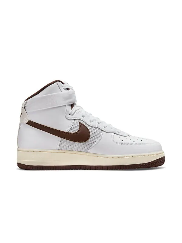 Кроссовки air force 1 high '07 'white light chocolate' Nike — изображение 2 из 4, белый