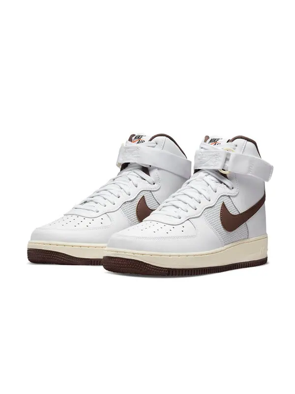 Кроссовки air force 1 high '07 'white light chocolate' Nike — изображение 3 из 4, белый