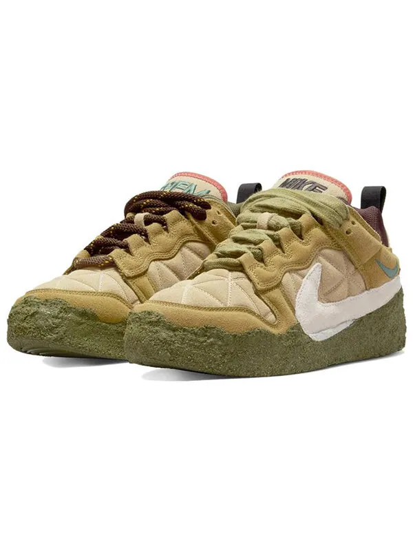 Кроссовки x кактус завод блошиный рынок dunk low sp Nike — изображение 3 из 4, зеленый
