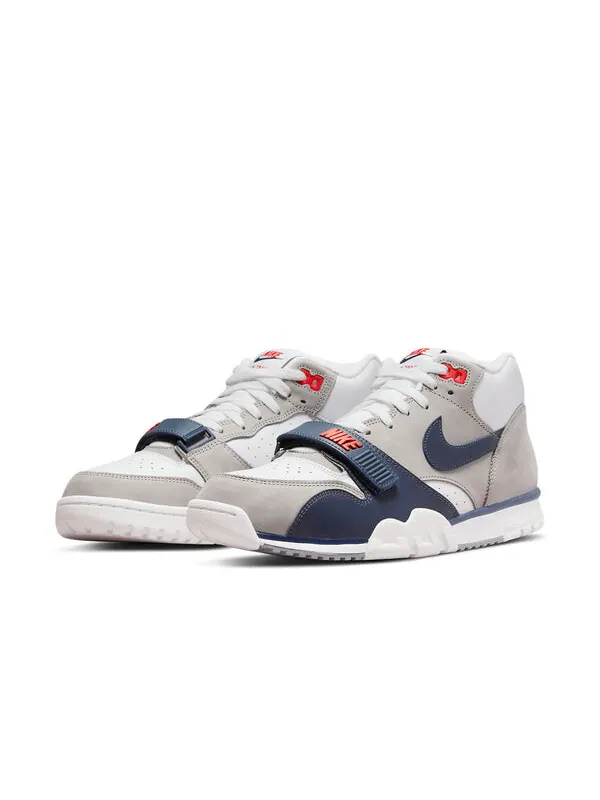 Кроссовки air trainer 1 mid Nike — изображение 3 из 4, серый/белый/синий