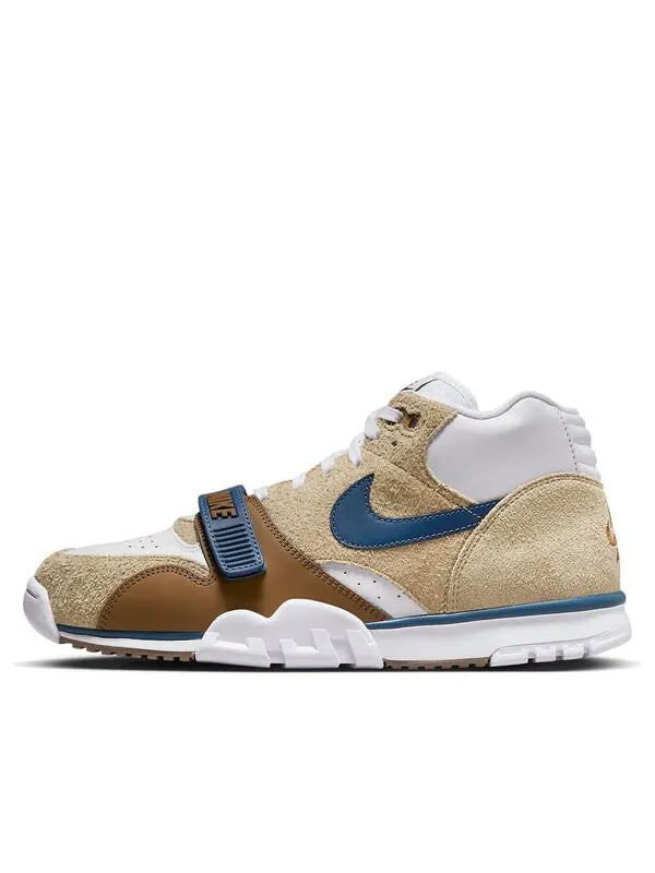 Кроссовки air trainer 1 mid Nike — изображение 1 из 4, белый/коричневый