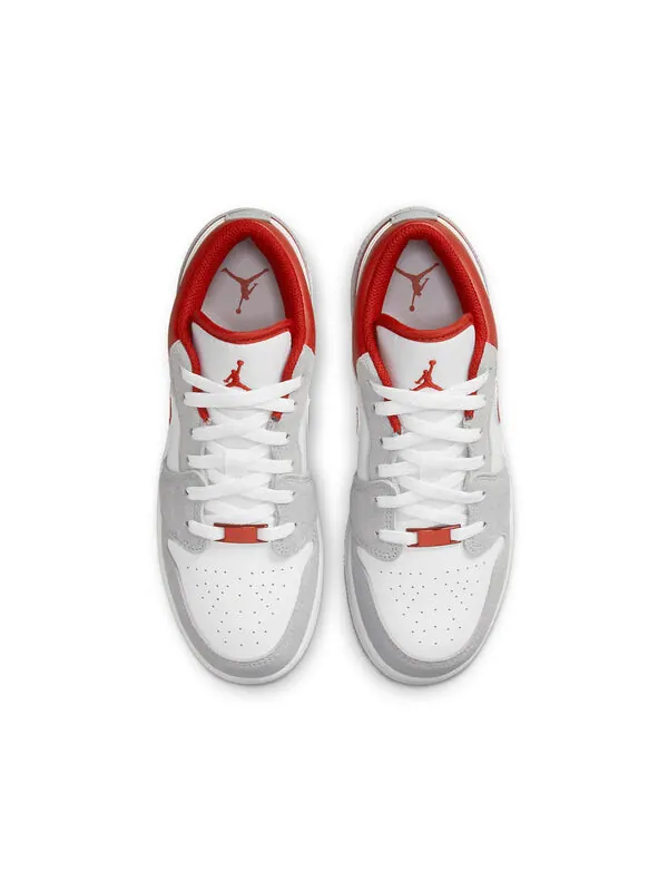 Кроссовки 1 low se Air Jordan — изображение 4 из 4, серый/белый/красный