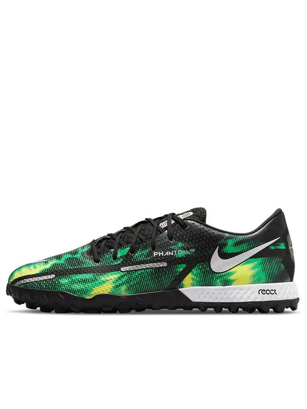 Кроссовки phantom gt2 sw tf Nike — изображение 1 из 4, зеленый/черный