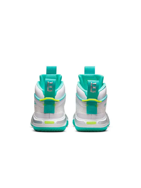 Кроссовки guo ailun x 36 Air Jordan — изображение 4 из 4, белый/желтый/зеленый