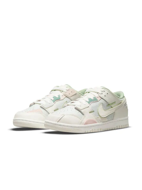 Кроссовки dunk scrap se Nike — изображение 3 из 4, белый/зеленый