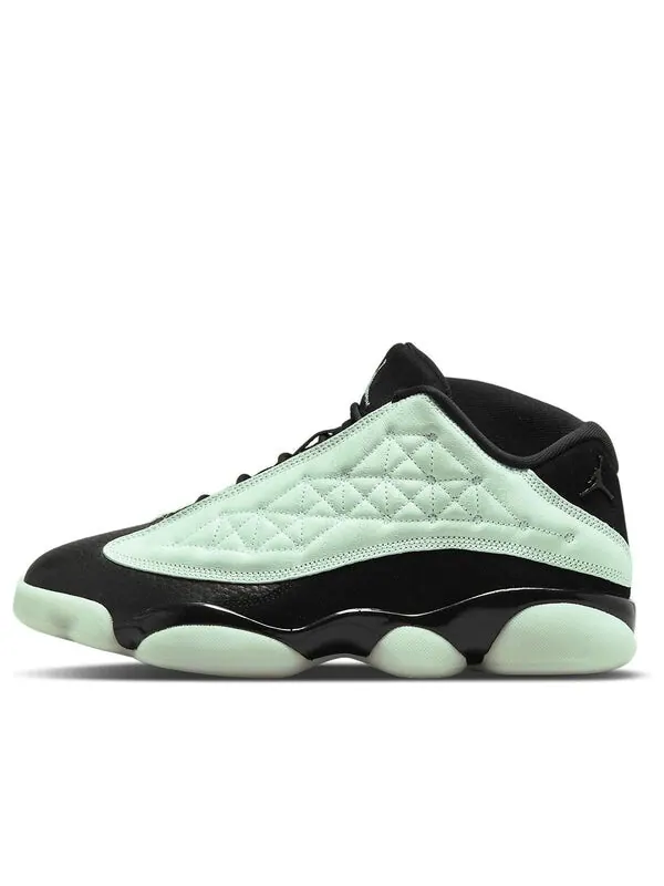 Кроссовки 13 ретро низкие Air Jordan — изображение 1 из 4, зеленый/черный
