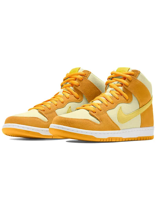 Кроссовки sb dunk высокие Nike — изображение 3 из 4, желтый