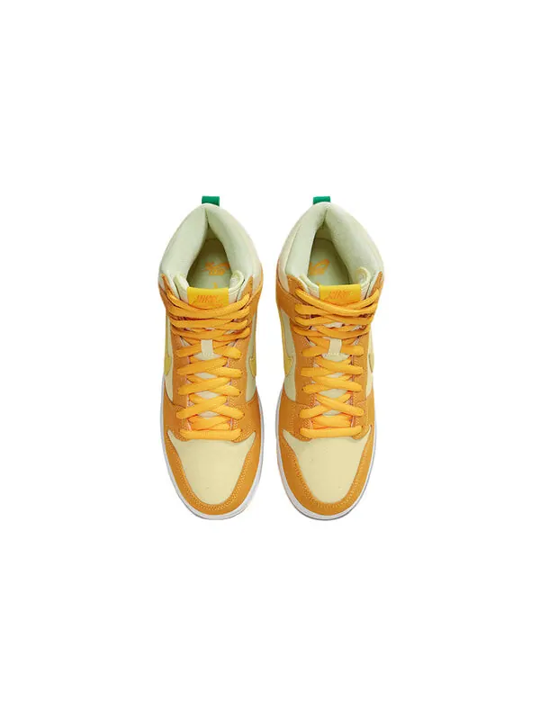 Кроссовки sb dunk высокие Nike — изображение 4 из 4, желтый