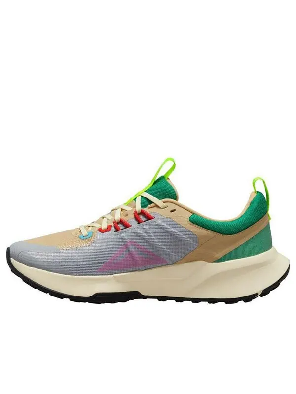 Кроссовки Nike Juniper Trail 2 Next Nature Trail Running Shoes 'Wolf Grey Volt' — изображение 1 из 4, серый//розовый