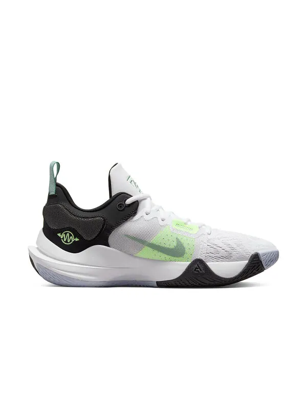 Кроссовки яннис бессмертие 2 Nike — изображение 2 из 4, белый/черный/зеленый