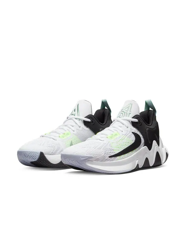 Кроссовки яннис бессмертие 2 Nike — изображение 3 из 4, белый/черный/зеленый