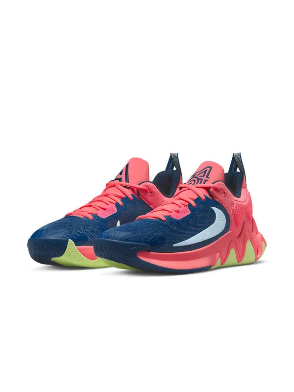 Кроссовки яннис бессмертие 2 Nike — изображение 3 из 4, синий/розовый