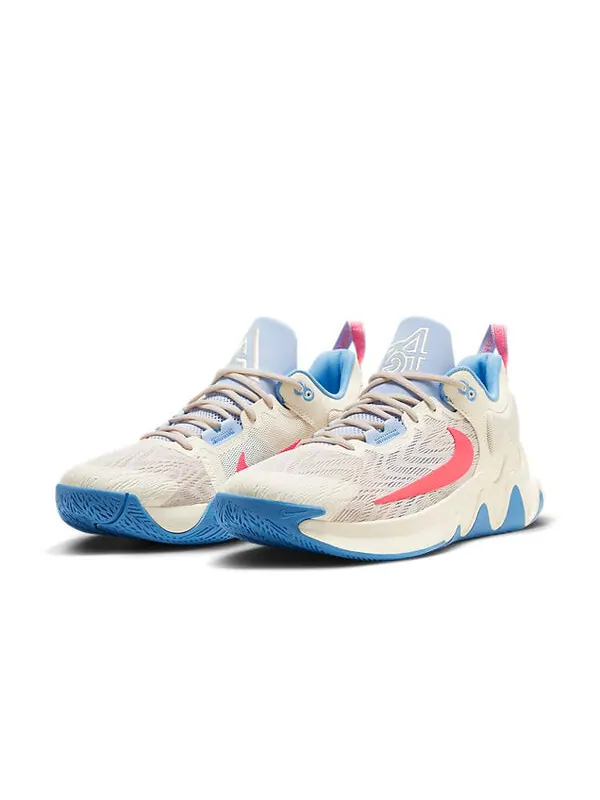 Кроссовки Nike Giannis Immortality 2 'University Blue' — изображение 2 из 4, синий/светлый коричневый