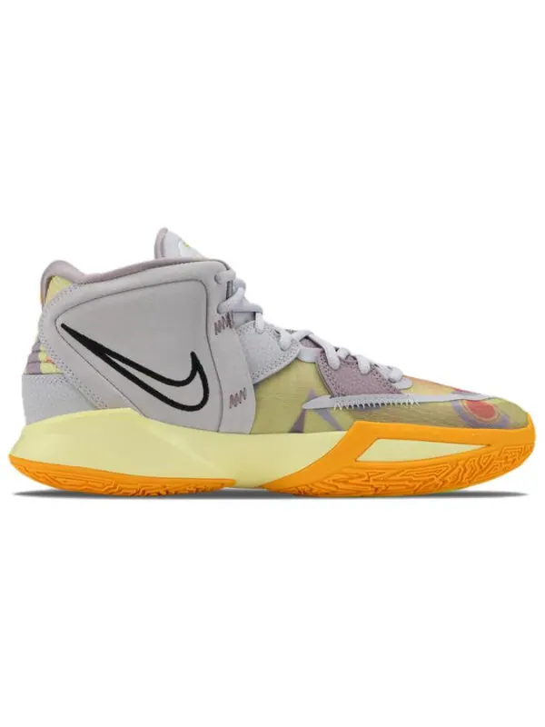 Кроссовки Nike Kyrie Infinity EP 'Pyramid' — изображение 2 из 4, серый/желтый