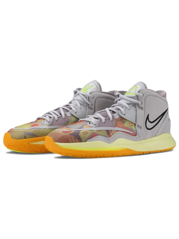 Кроссовки Nike Kyrie Infinity EP 'Pyramid' — изображение 3 из 4, серый/желтый