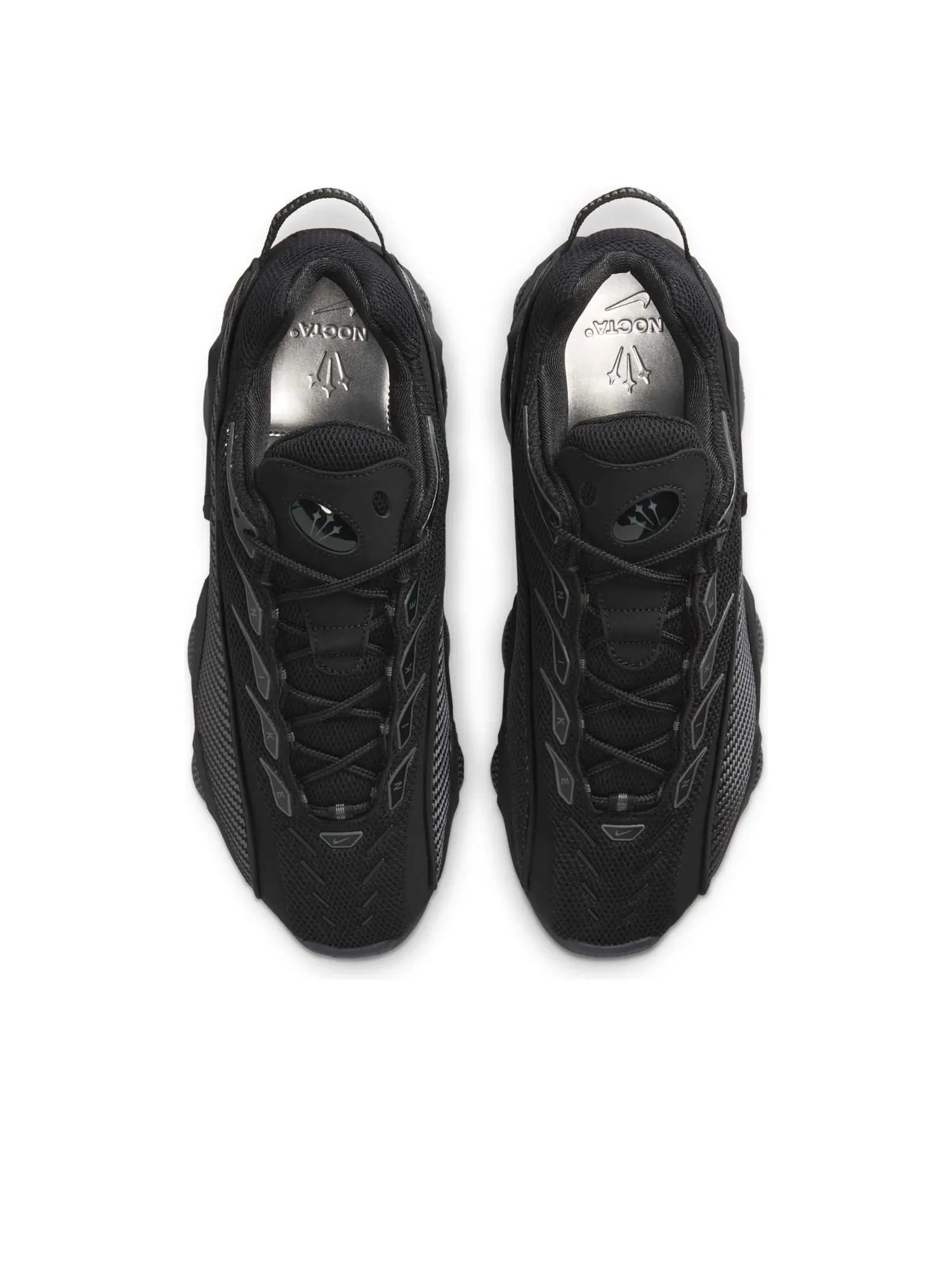 Кроссовки Nike x NOCTA Glide 'Black Iron Grey' — изображение 2 из 6, черный