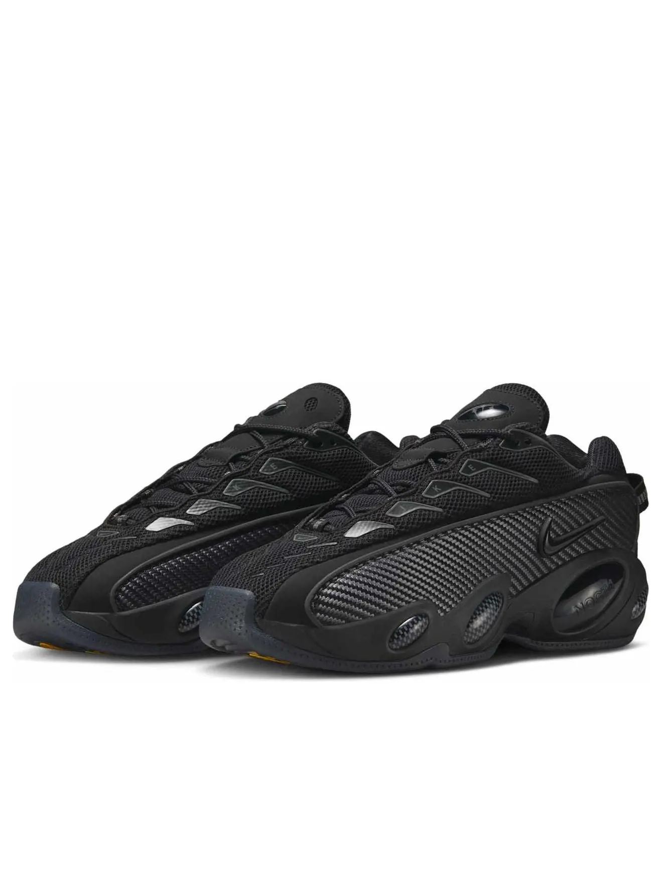 Кроссовки Nike x NOCTA Glide 'Black Iron Grey' — изображение 4 из 6, черный