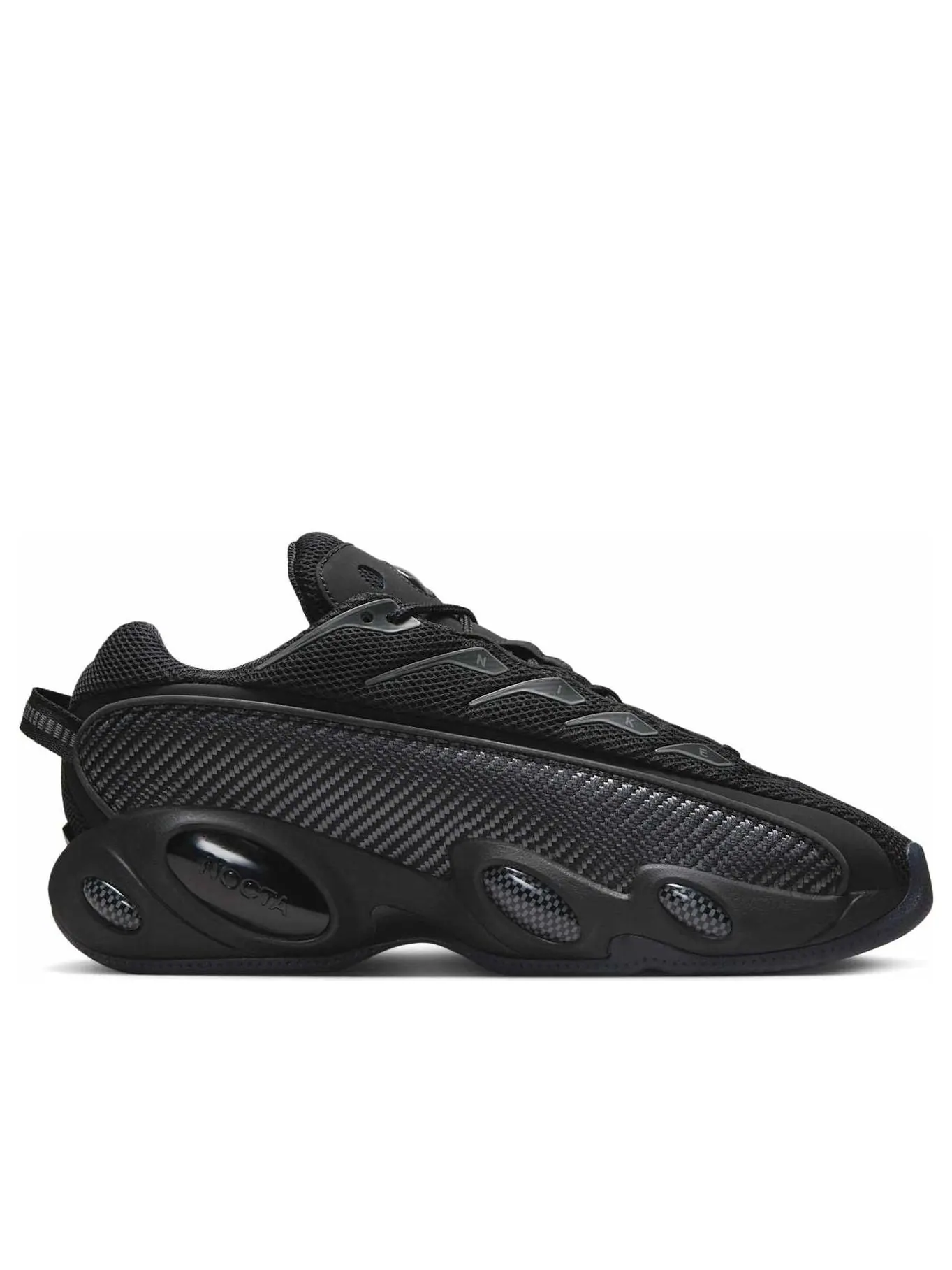 Кроссовки Nike x NOCTA Glide 'Black Iron Grey' — изображение 6 из 6, черный