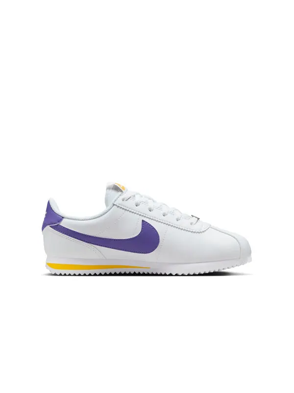 Кроссовки Кортес Nike — изображение 2 из 4, белый//фиолетовый