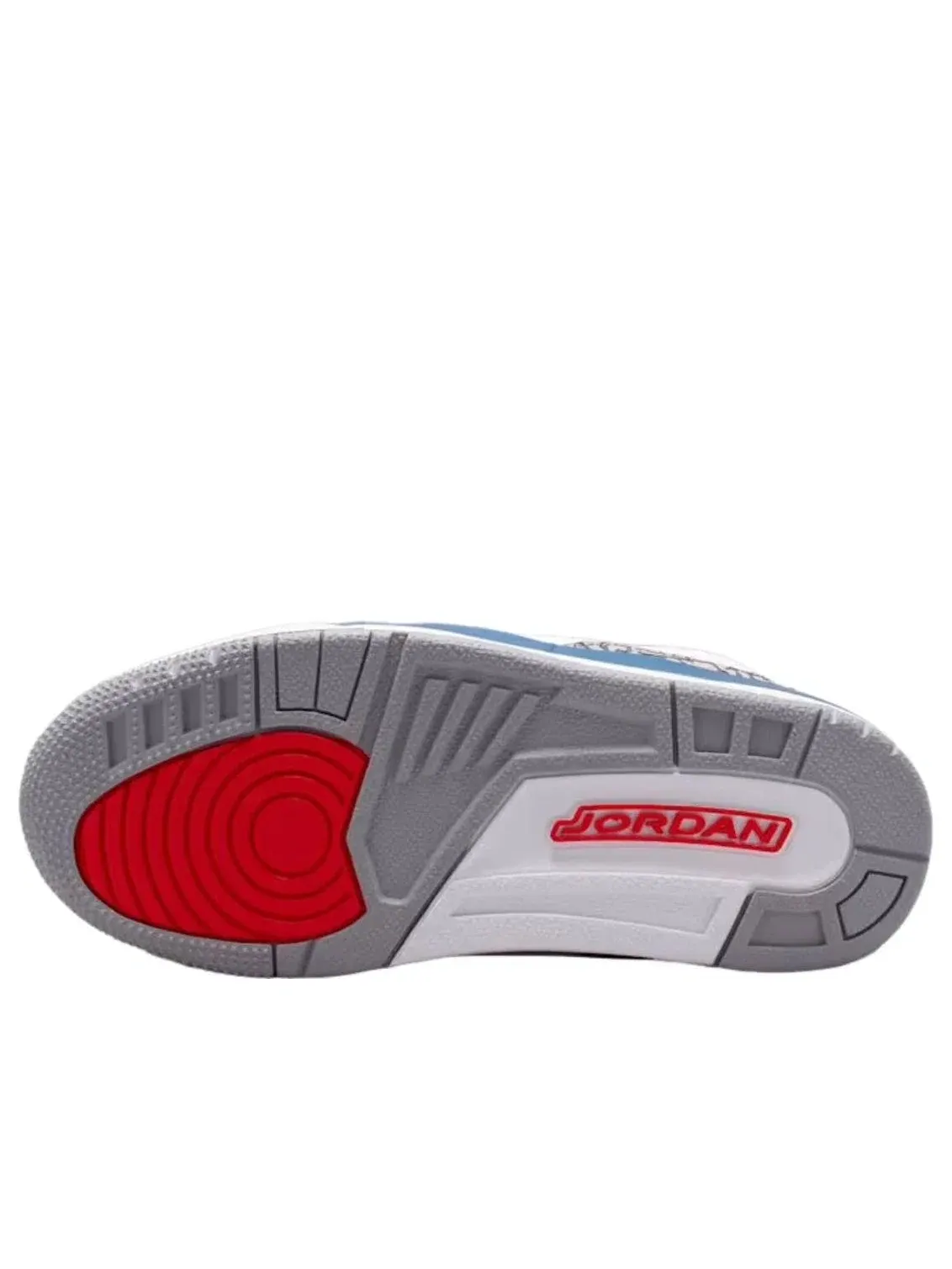 Детские кроссовки для мальчиков Air Jordan 3 Retro True Blue — изображение 5 из 5, белый