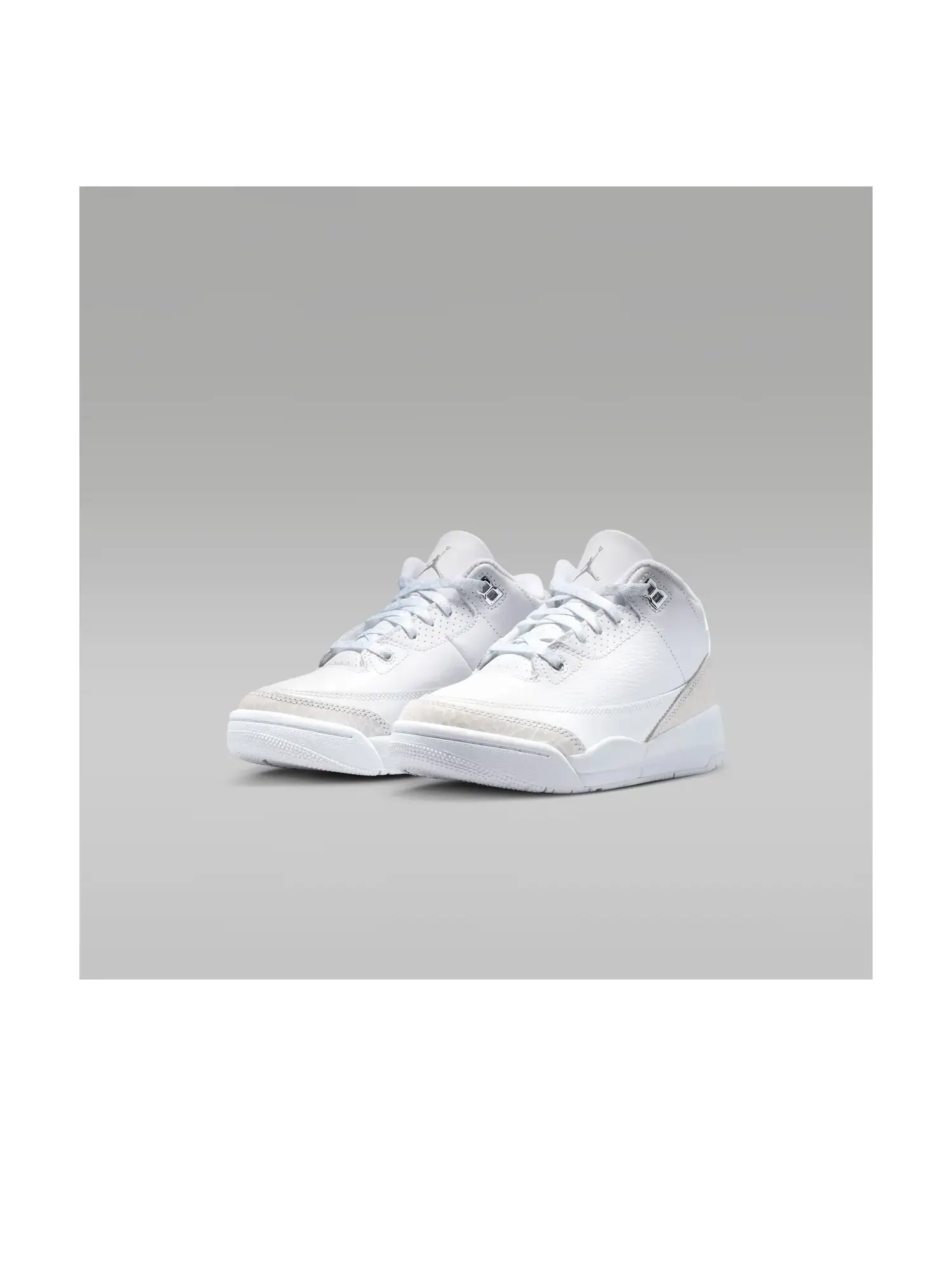 Кроссовки (PS) Air Jordan 3 Retro 'Pure Money' — изображение 3 из 6, белый