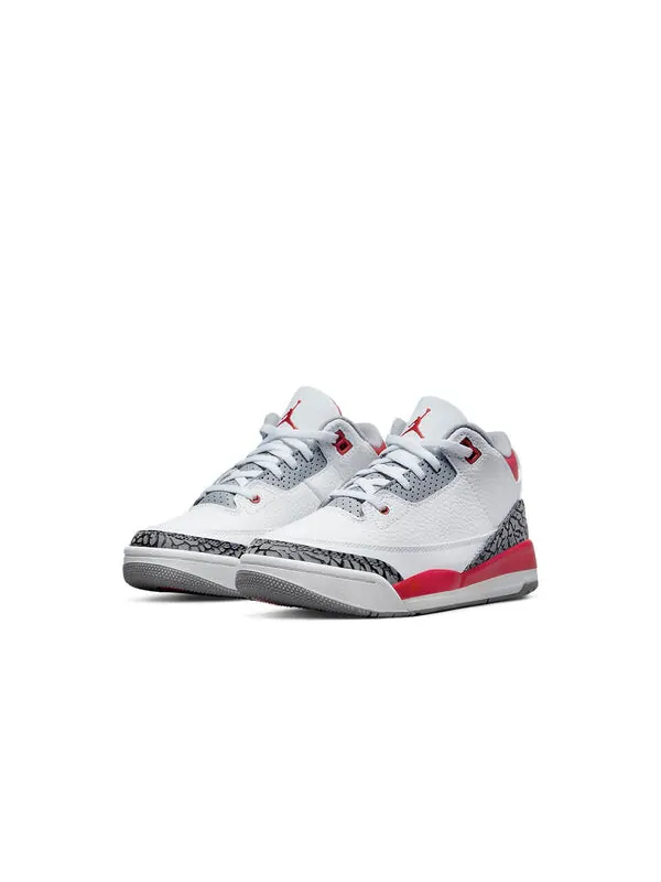 Кроссовки 3 ретро Air Jordan — изображение 3 из 4, белый/красный/черный
