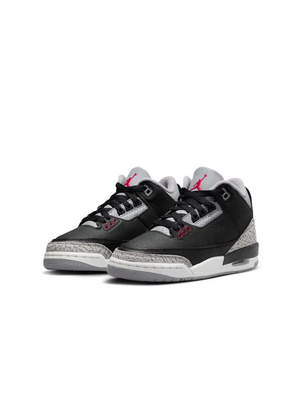 Кроссовки 3 og 'black cement' 2024 Air Jordan — изображение 3 из 4, черный/красный/серый
