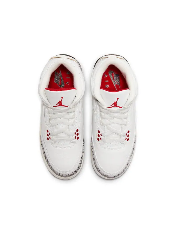 Кроссовки 3 retro 'white cement reimagined' Air Jordan — изображение 2 из 4