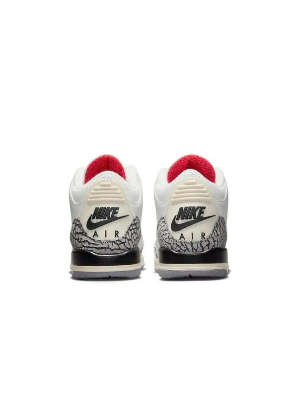 Кроссовки 3 retro 'white cement reimagined' Air Jordan — изображение 3 из 4