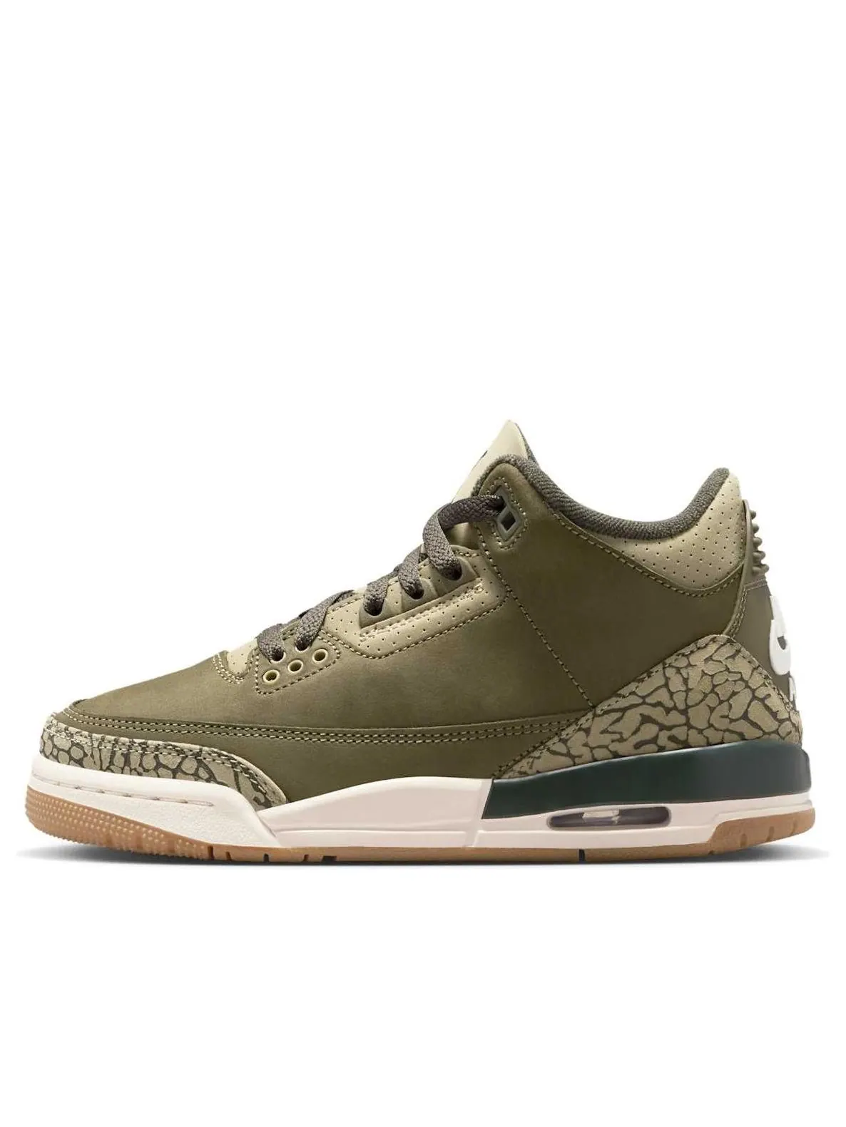 Кроссовки (GS) Air Jordan 3 'Family Affair' — изображение 1 из 6, зеленый