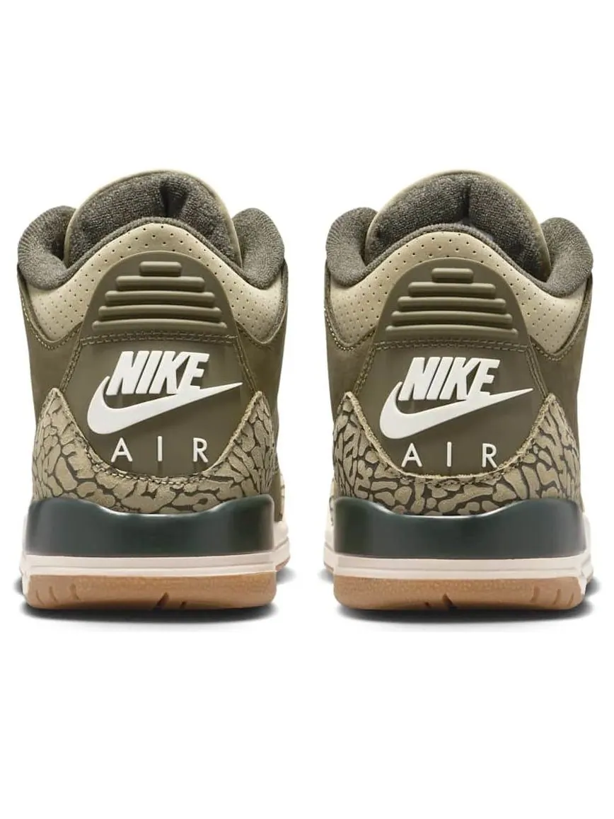 Кроссовки (GS) Air Jordan 3 'Family Affair' — изображение 3 из 6, зеленый
