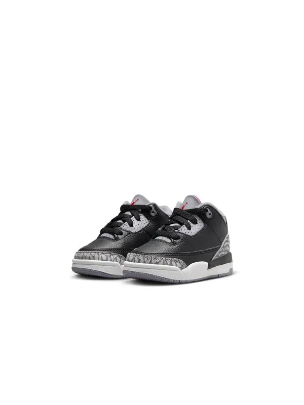 Кроссовки 3 og 'black cement' 2024 Air Jordan — изображение 3 из 4, черный/красный/серый