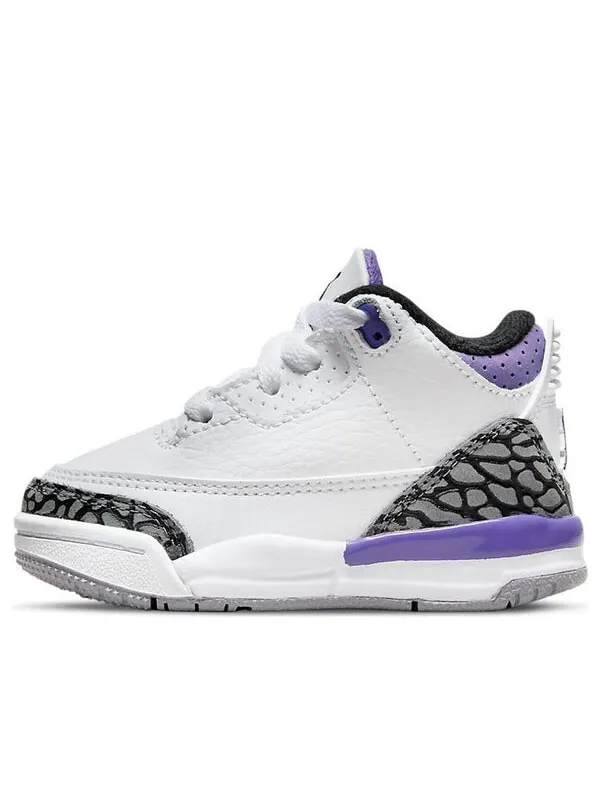 Кроссовки 3 ретро Air Jordan — изображение 1 из 4, белый/фиолетовый