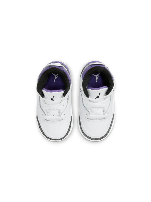 Кроссовки 3 ретро Air Jordan — изображение 4 из 4, белый/фиолетовый