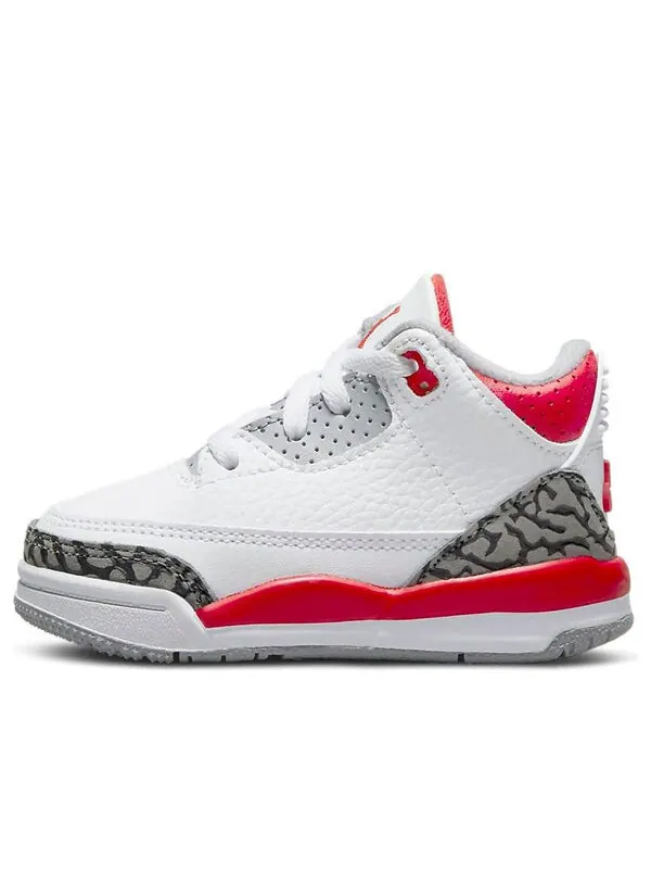 Кроссовки 3 ретро Air Jordan — изображение 1 из 4, белый/красный/черный