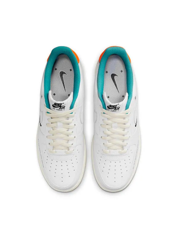Кроссовки air force 1 '07 le 'starfish' Nike — изображение 4 из 4, белый/зеленый/оранжевый