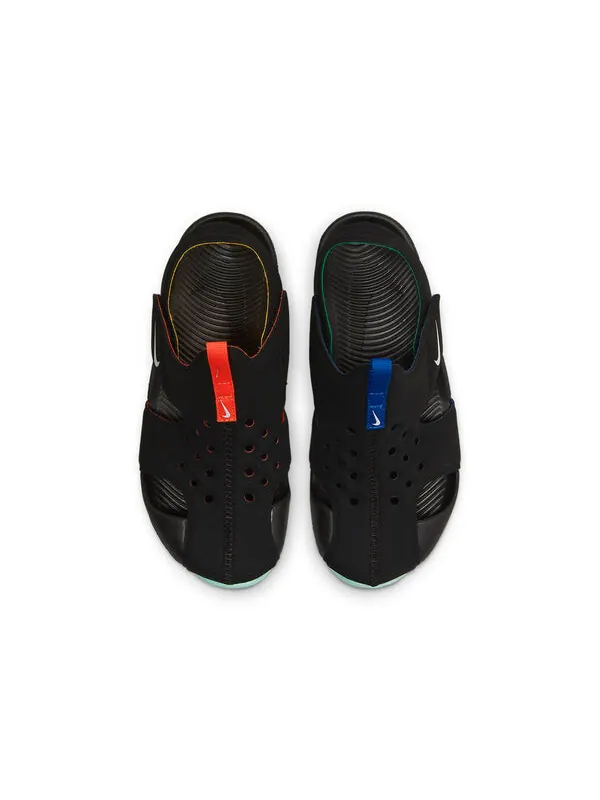 Сандалии солнцезащитные 2 Nike — изображение 3 из 4, черный/зеленый