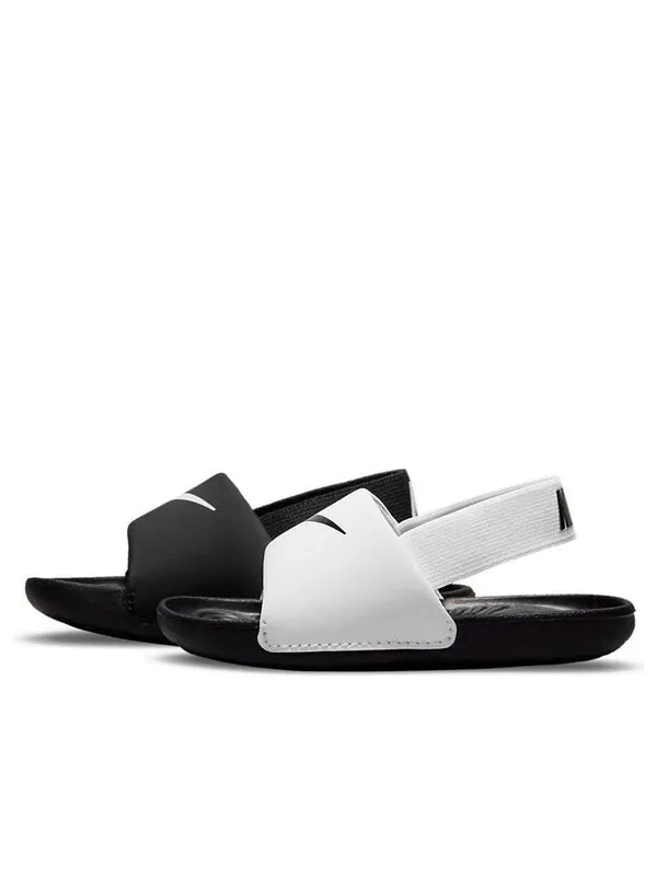 Тапочки kawa slide bt black white slippers 'black white' Nike — изображение 1 из 4, черный/белый