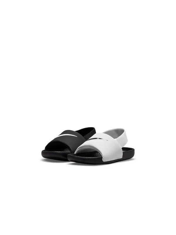 Тапочки kawa slide bt black white slippers 'black white' Nike — изображение 3 из 4, черный/белый