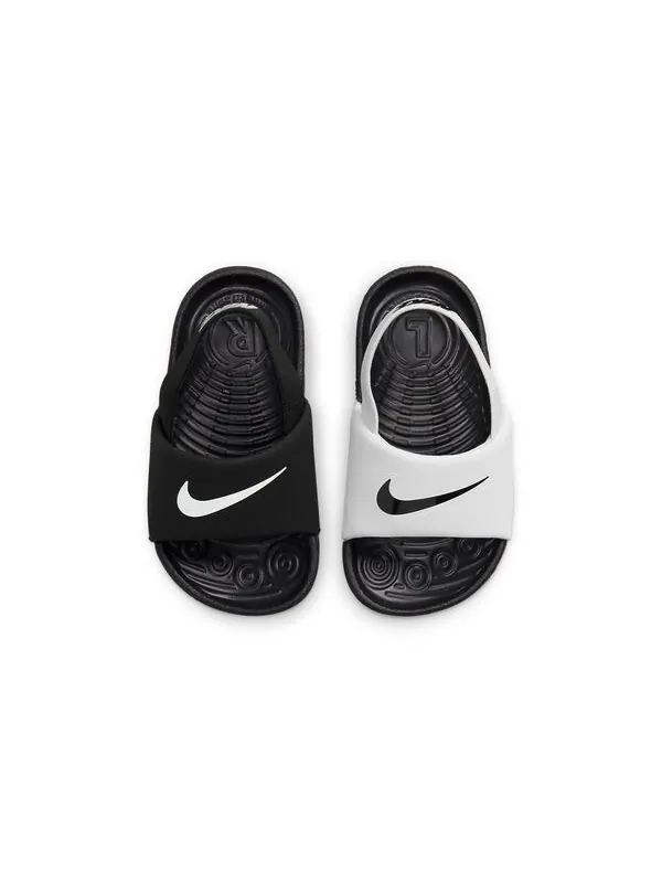 Тапочки kawa slide bt black white slippers 'black white' Nike — изображение 4 из 4, черный/белый
