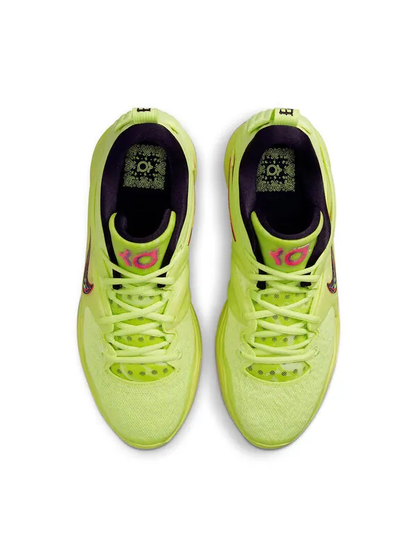 Кроссовки кд 15 эп Nike — изображение 4 из 4, желтый
